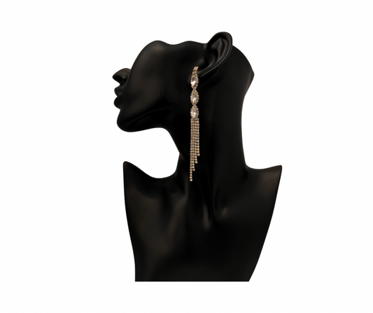 Diamond Gem Earrings