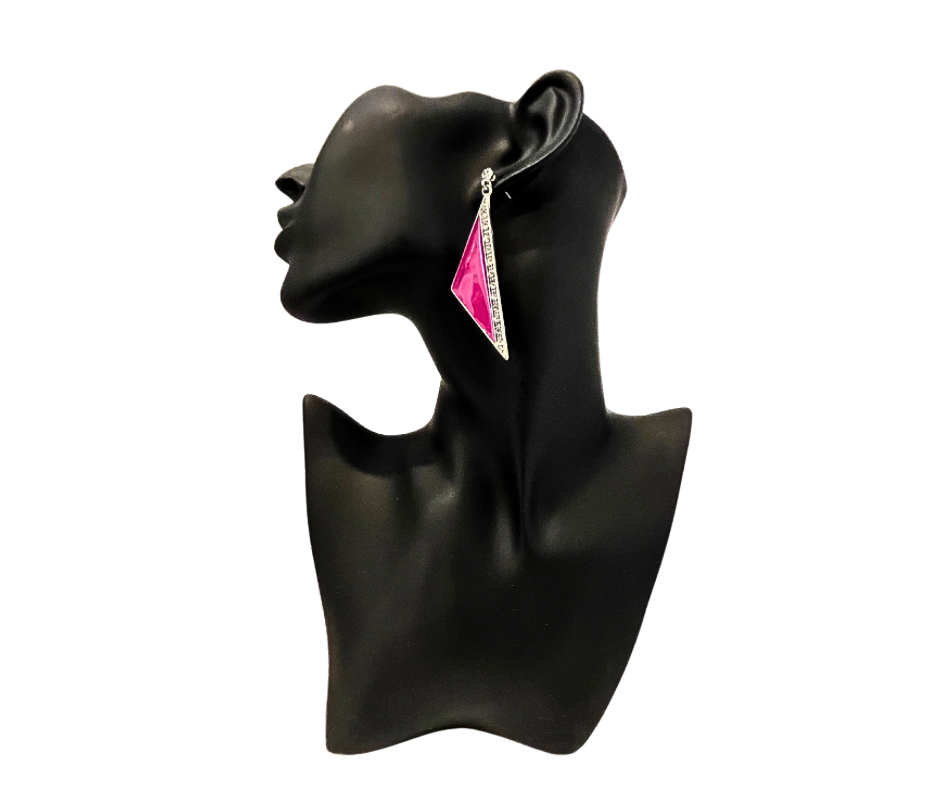 Pink Glam Earrings