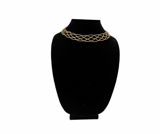 Gold Braided Choker