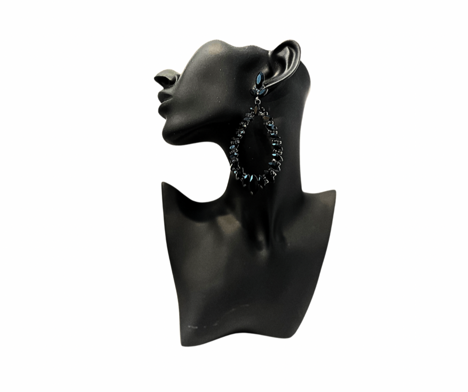 Black Glam Earrings