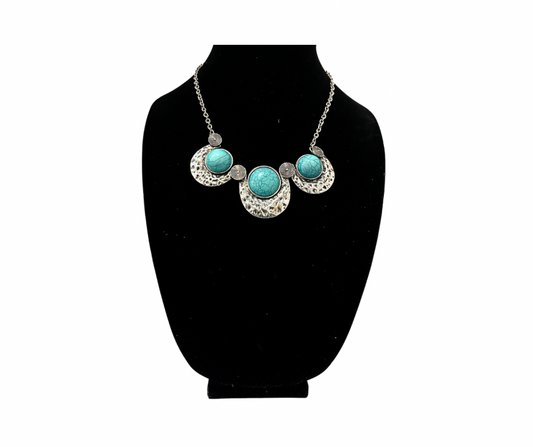 Turquoise Silver Necklace