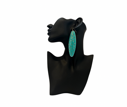 Aqua Glow Earrings