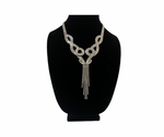 Pewter Braided Necklace