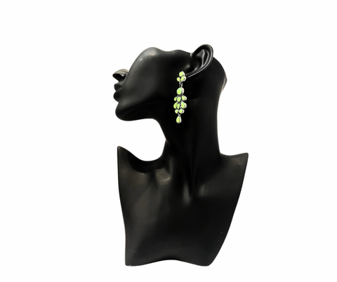 Seaform Green Earring