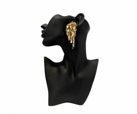 Gold Shimmer Earrings