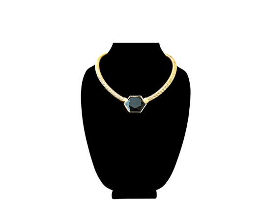 Black Gem Necklace