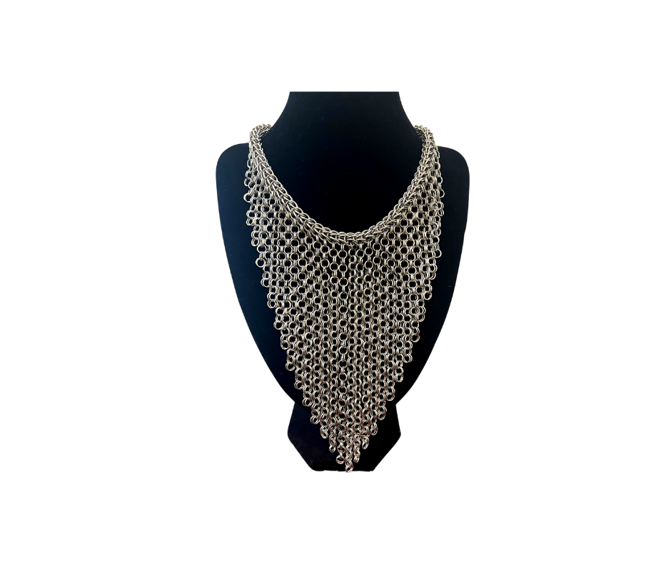 The Silver Cascade Necklace