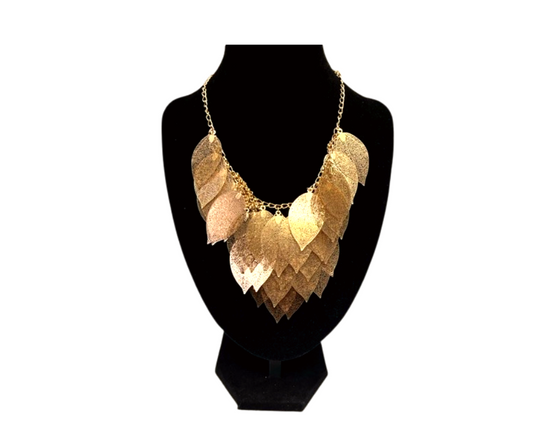 Gold Leaf Necklace