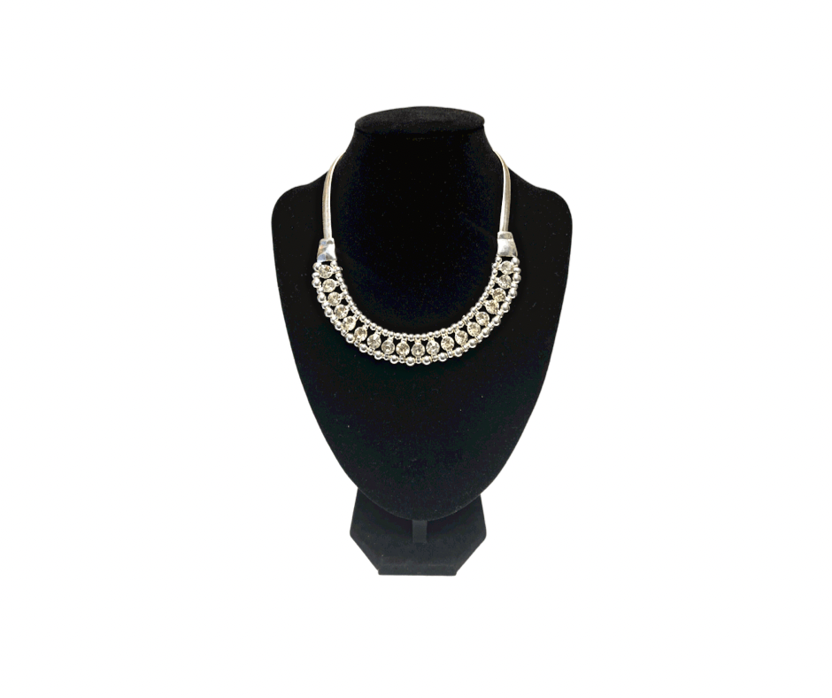 Faux Rhinestone Necklace